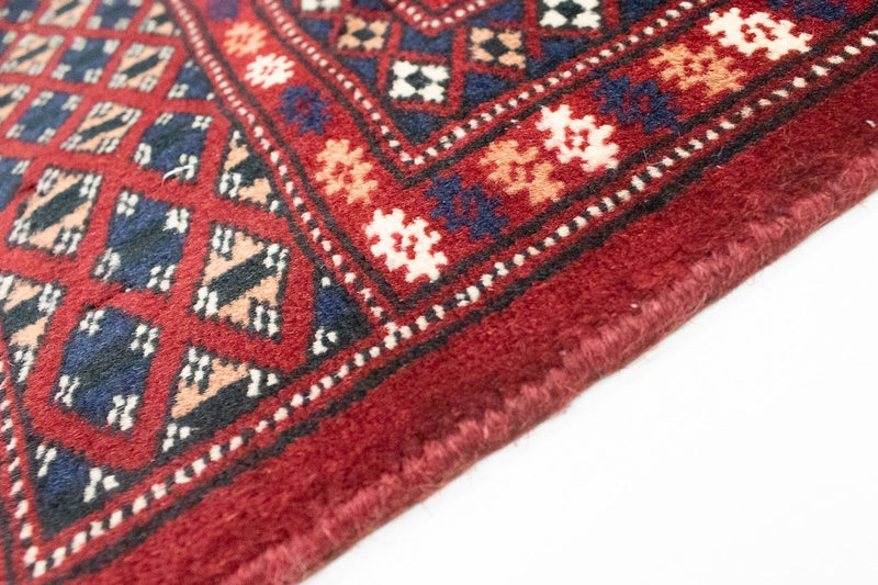 Tappeto afgano - Bukhara - 177 x 125 cm - rosso