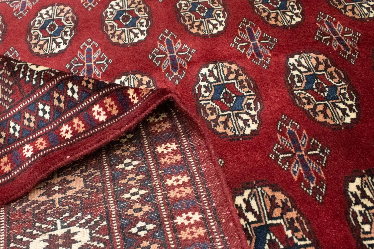 Tappeto afgano - Bukhara - 178 x 122 cm - rosso
