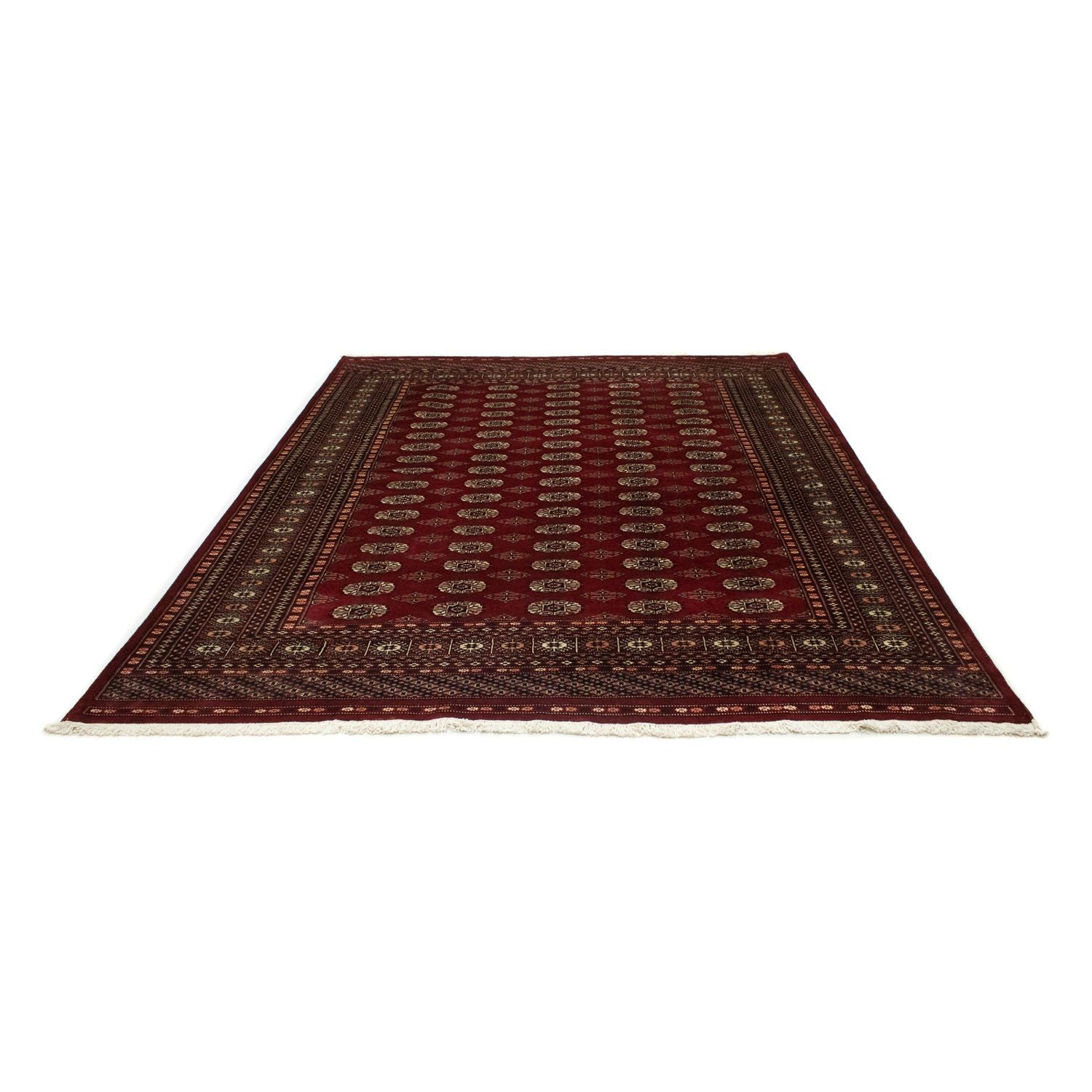 Tappeto afgano - Bukhara - 247 x 201 cm - rosso