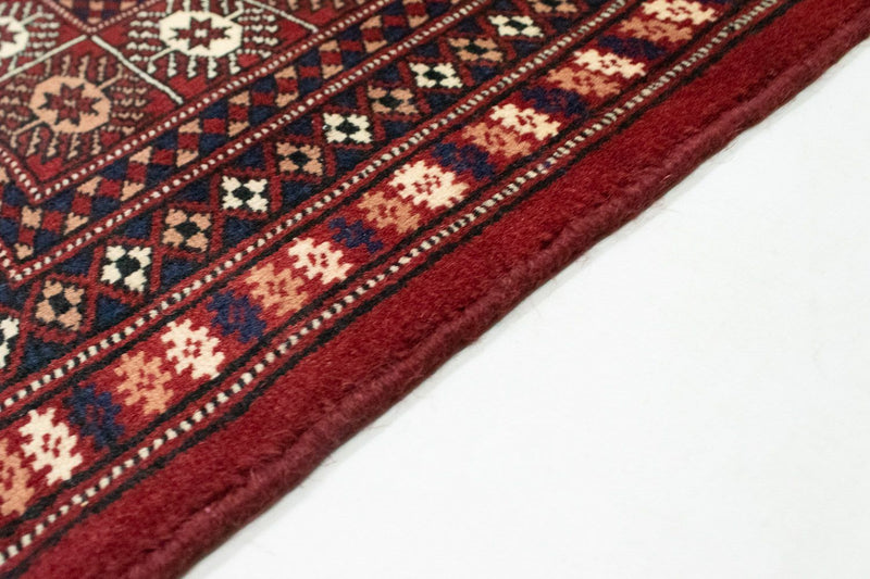Tappeto afgano - Bukhara - 241 x 197 cm - rosso