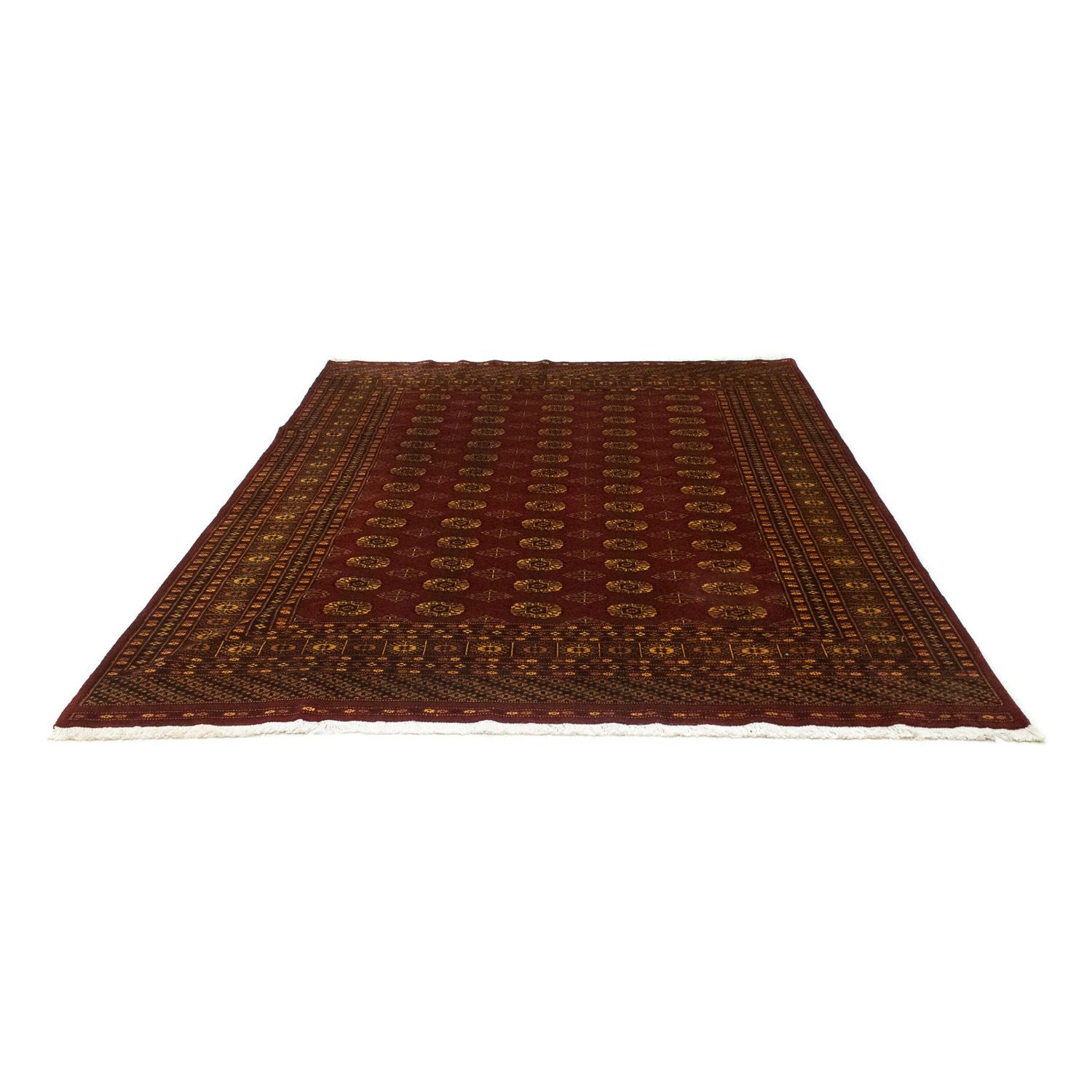 Tappeto afgano - Bukhara - 248 x 197 cm - rosso