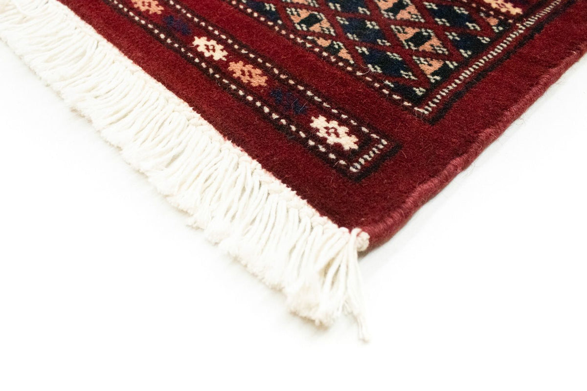 Tappeto afgano - Bukhara quadrato  - 207 x 204 cm - rosso