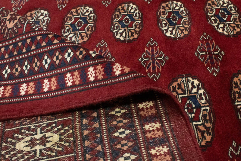 Tappeto afgano - Bukhara - 240 x 200 cm - rosso