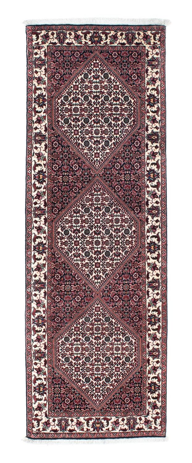 Tappeto corsia Tappeto Persero - Bidjar - 196 x 75 cm - blu scuro