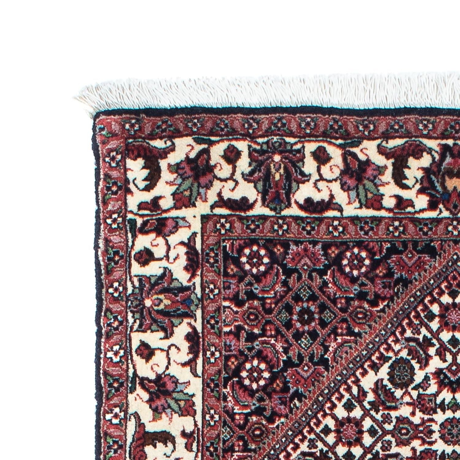 Tappeto corsia Tappeto Persero - Bidjar - 196 x 75 cm - blu scuro
