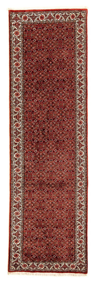 Tappeto corsia Tappeto Persero - Bidjar - 296 x 82 cm - rosso scuro
