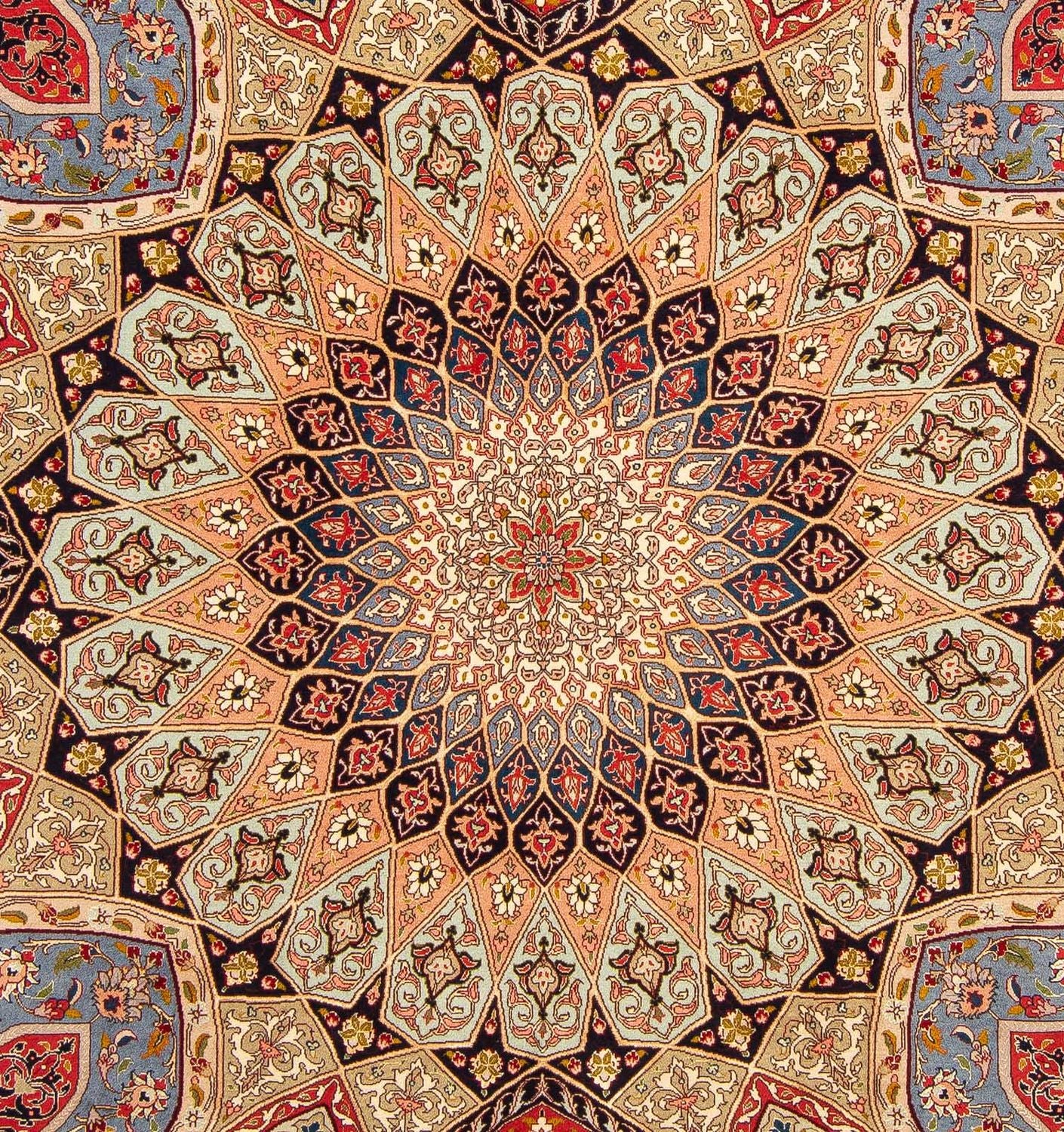 Tappeto Persero - Tabriz - Reale - 250 x 204 cm - multicolore
