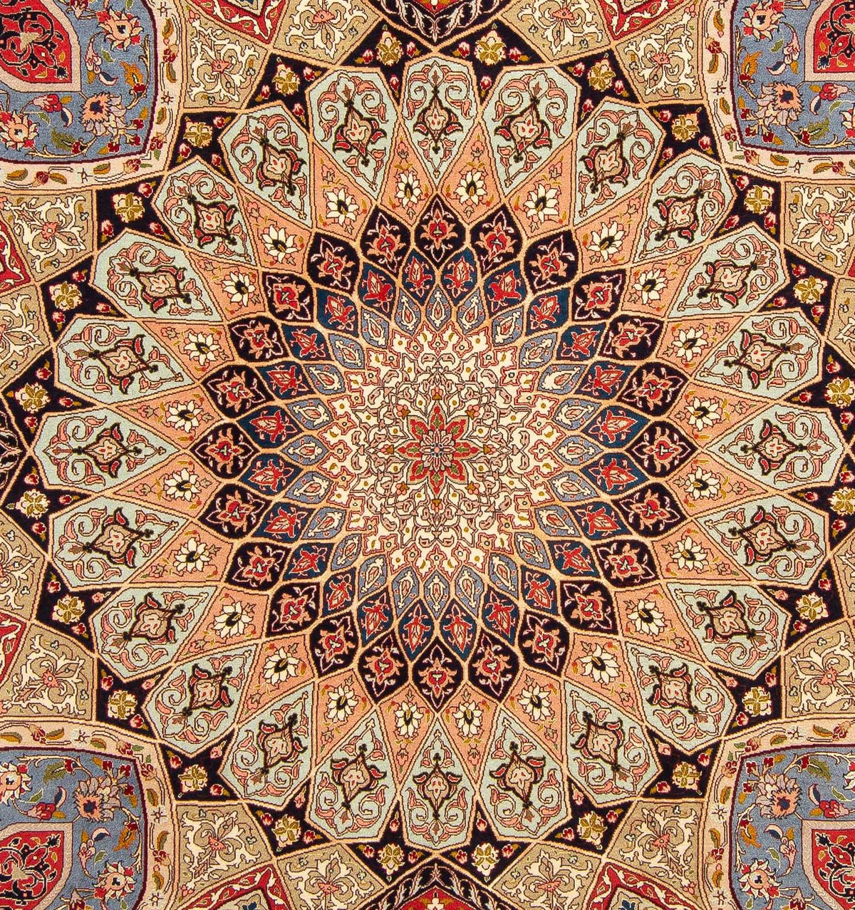 Tappeto Persero - Tabriz - Reale - 250 x 204 cm - multicolore