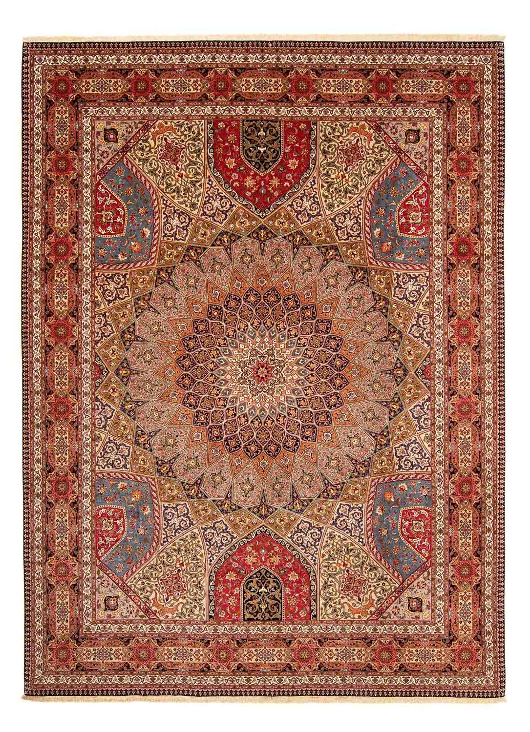 Tappeto Persero - Tabriz - Reale - 400 x 298 cm - multicolore