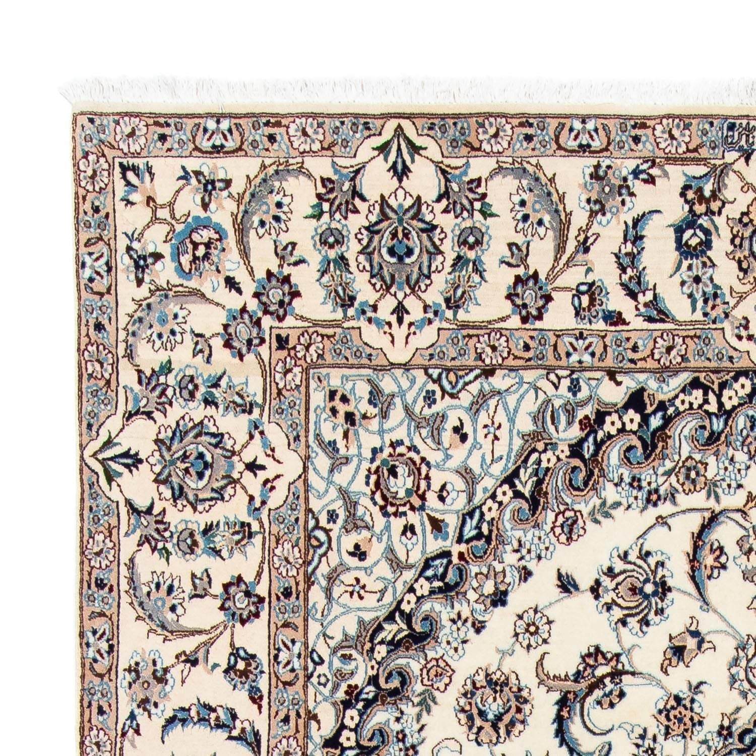 Tappeto Persero - Nain - Reale - 295 x 194 cm - beige