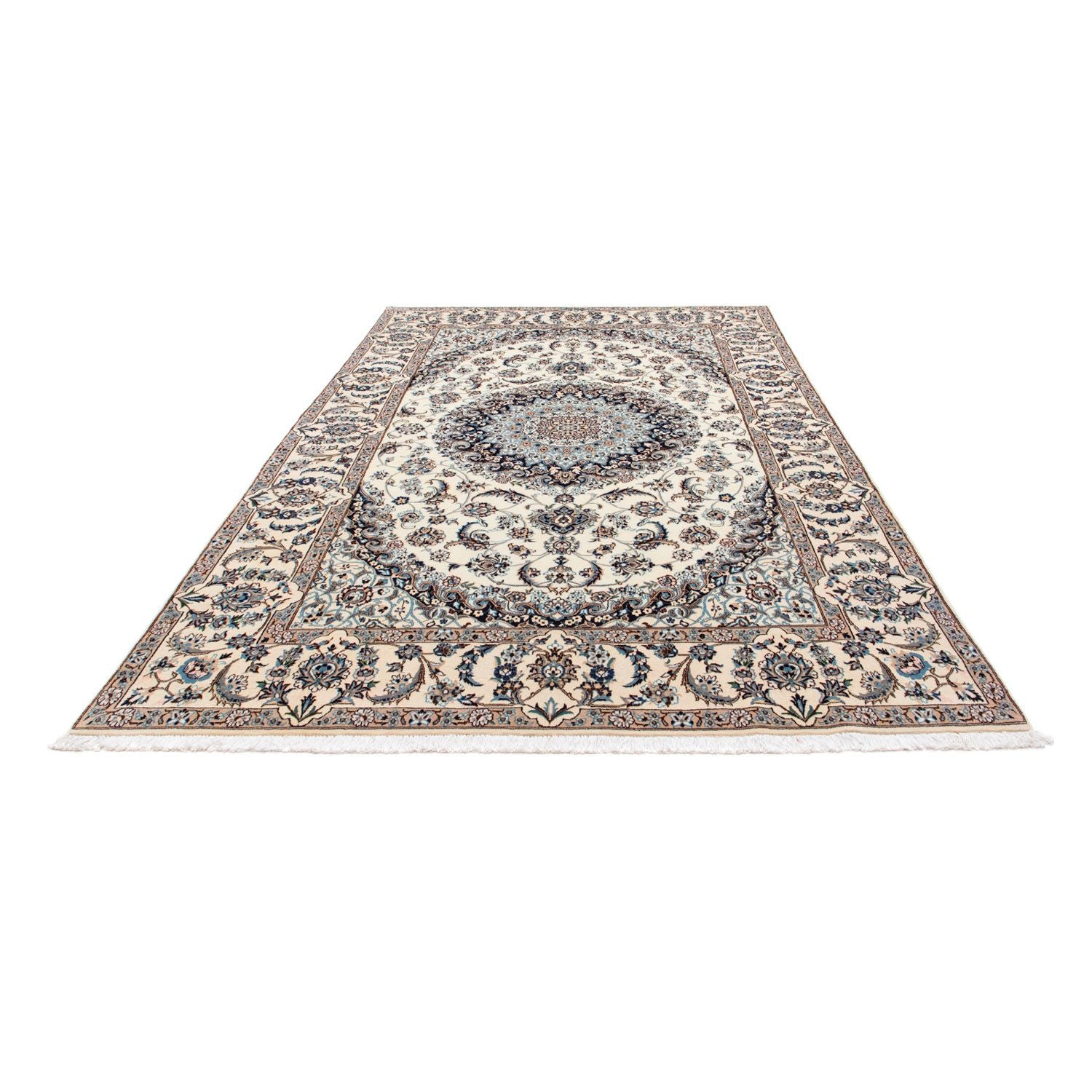 Tappeto Persero - Nain - Reale - 295 x 194 cm - beige
