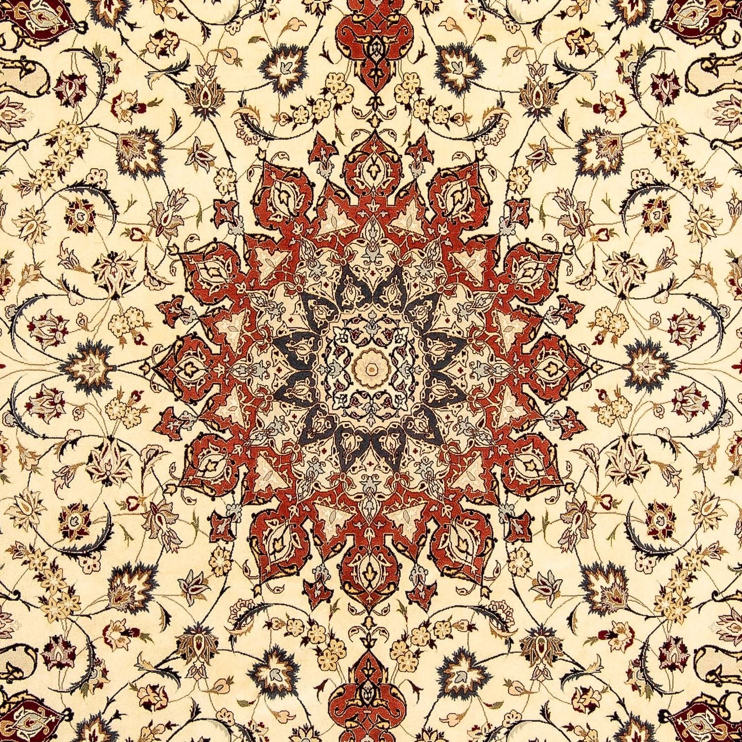 Tappeto Persero - Tabriz - Reale - 349 x 252 cm - beige