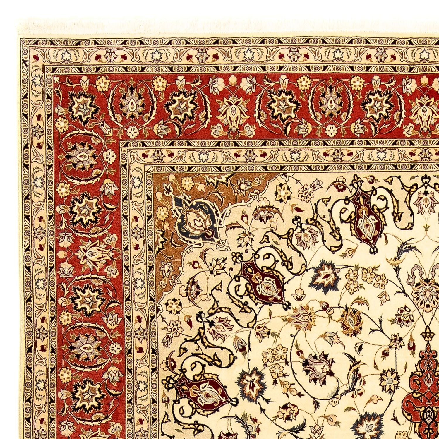 Tappeto Persero - Tabriz - Reale - 349 x 252 cm - beige