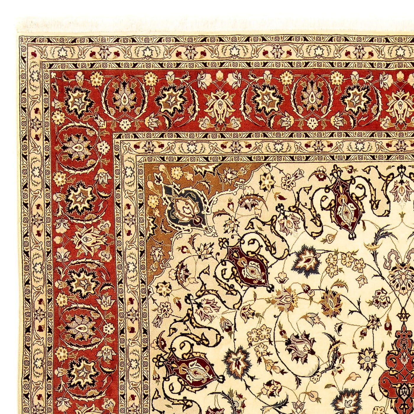 Tabriz - 50 Raj Tappeto 349x252cm - Tappeto persiano