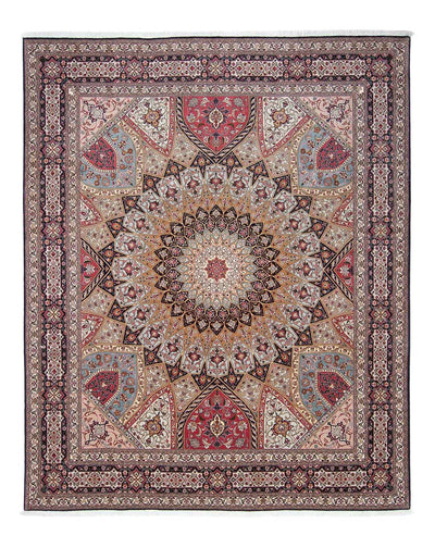 Tabriz - 50 Raj Tappeto 254x303cm - Tappeto persiano