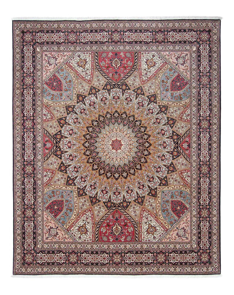 Tappeto Persero - Tabriz - Reale - 303 x 254 cm - multicolore