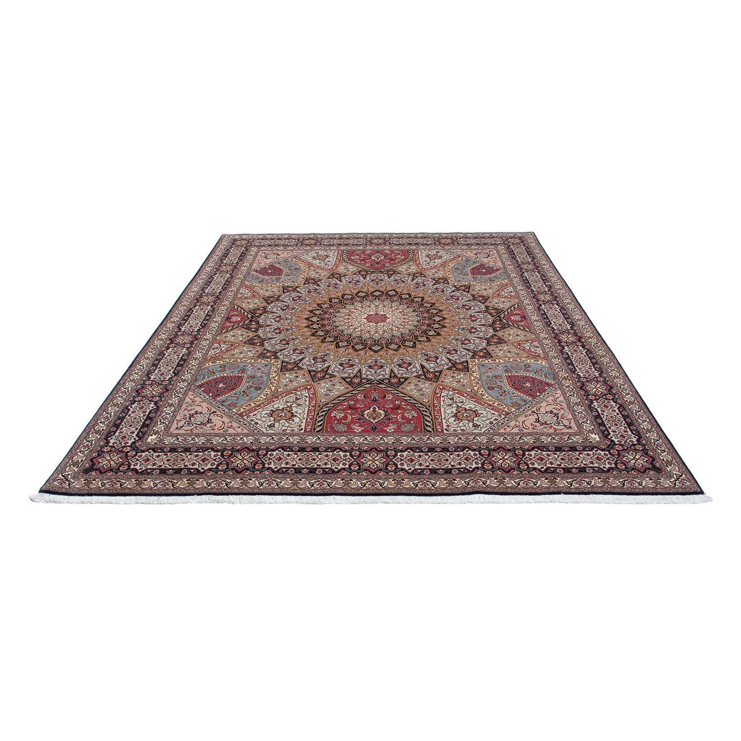 Tappeto Persero - Tabriz - Reale - 303 x 254 cm - multicolore