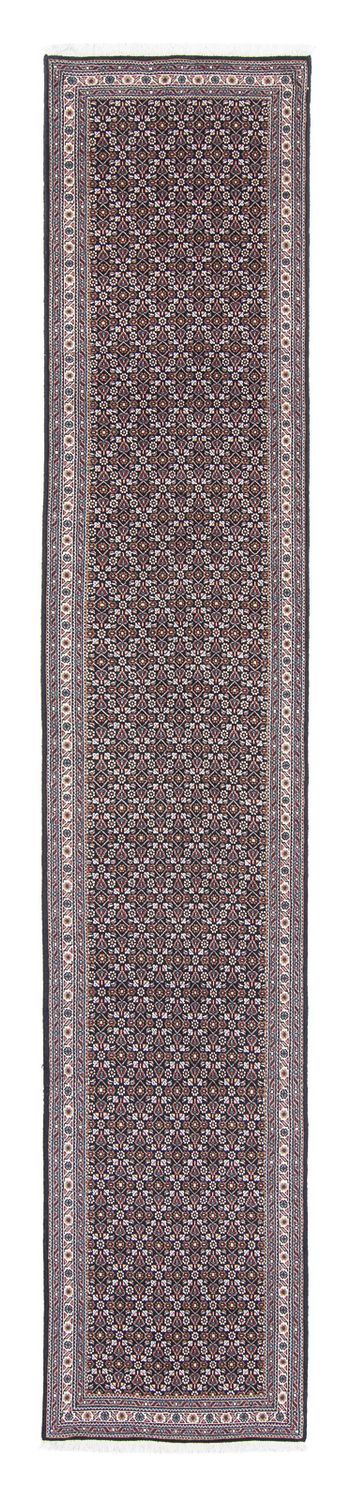 Tappeto corsia Tappeto Persero - Tabriz - 391 x 70 cm - grigio