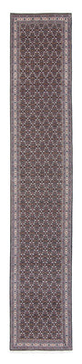 Tappeto corsia Tappeto Persero - Tabriz - 391 x 68 cm - grigio