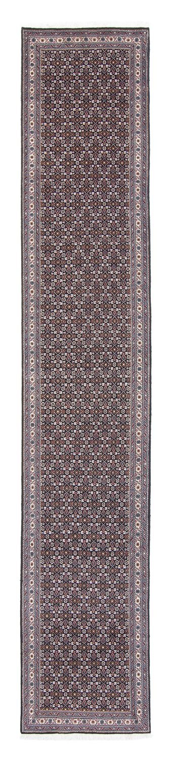 Tappeto corsia Tappeto Persero - Tabriz - 391 x 68 cm - grigio