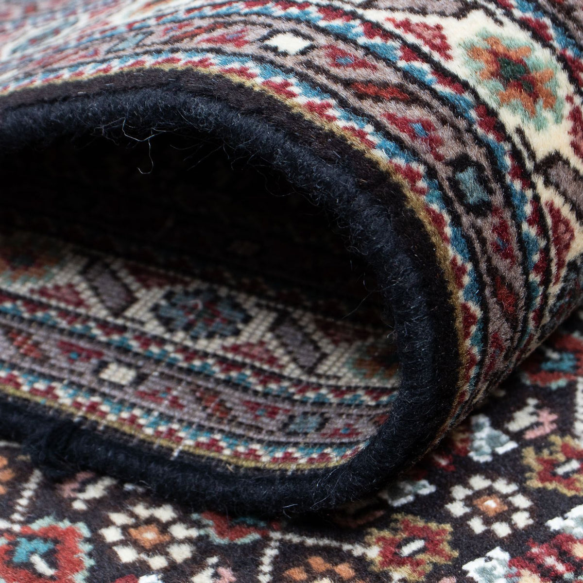 Tappeto corsia Tappeto Persero - Tabriz - 392 x 67 cm - grigio