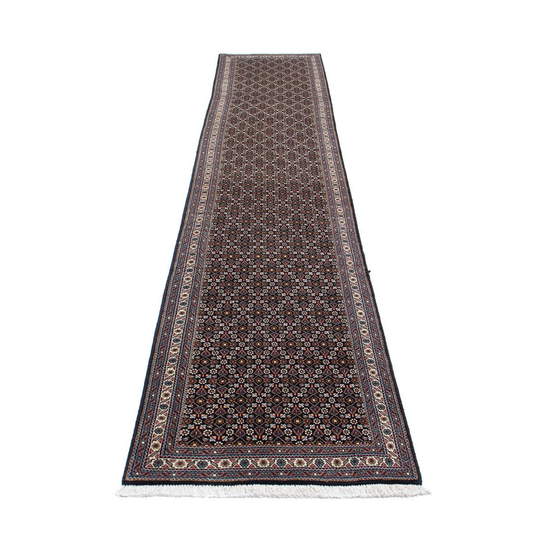 Tappeto corsia Tappeto Persero - Tabriz - 392 x 67 cm - grigio
