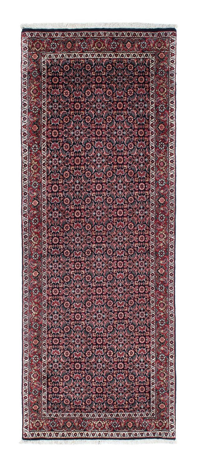 Tappeto corsia Tappeto Persero - Bidjar - 196 x 74 cm - blu scuro