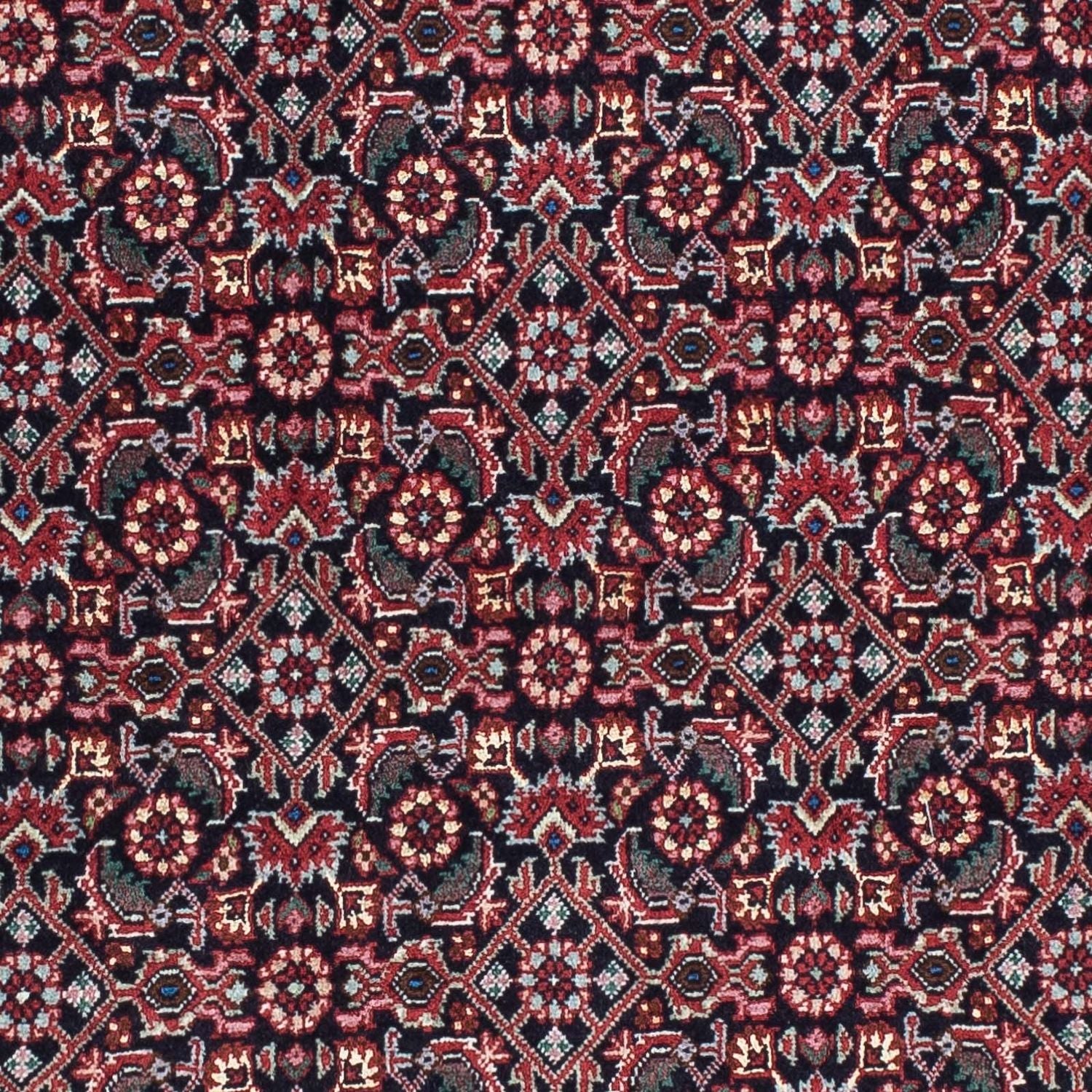 Tappeto corsia Tappeto Persero - Bidjar - 196 x 74 cm - blu scuro