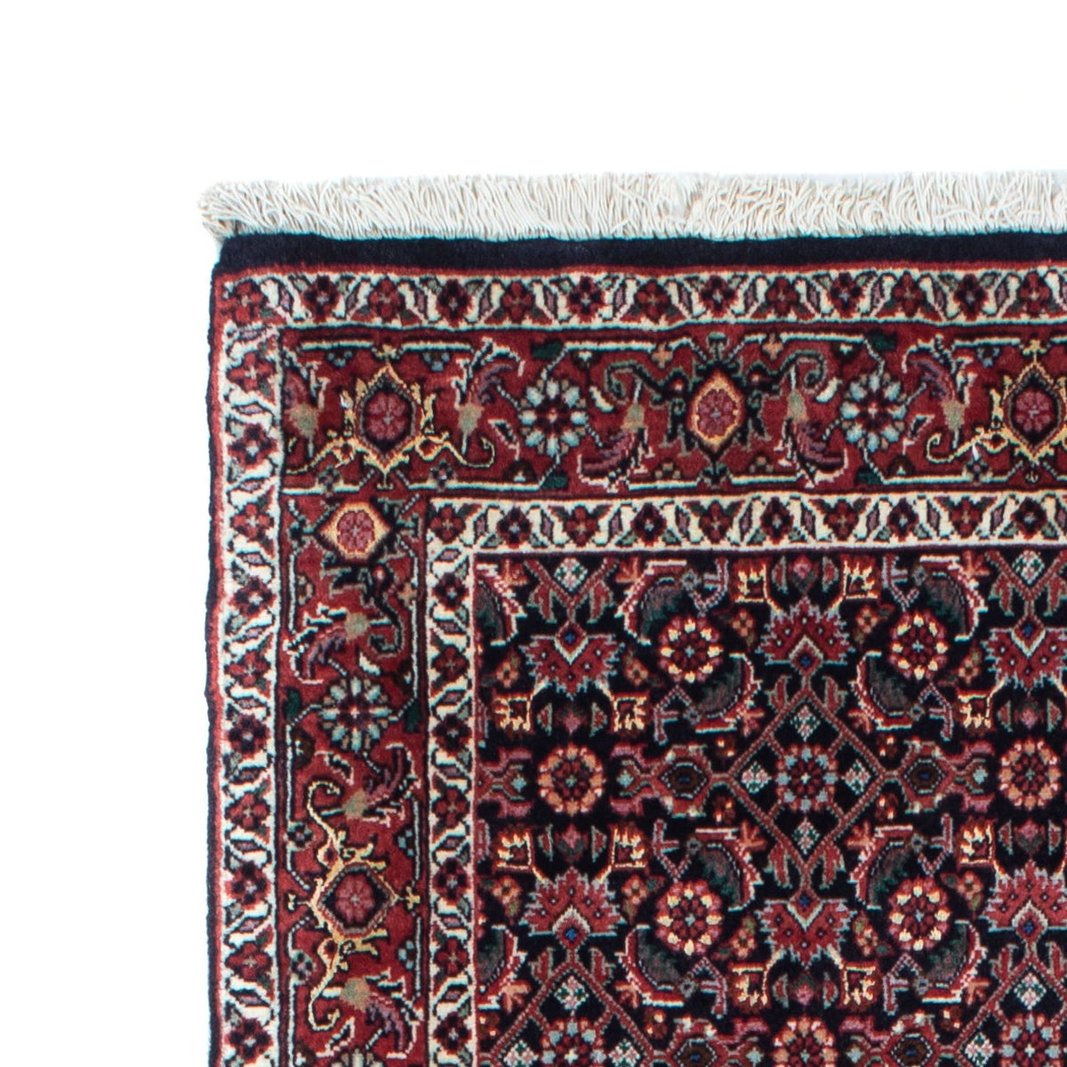 Tappeto corsia Tappeto Persero - Bidjar - 196 x 74 cm - blu scuro