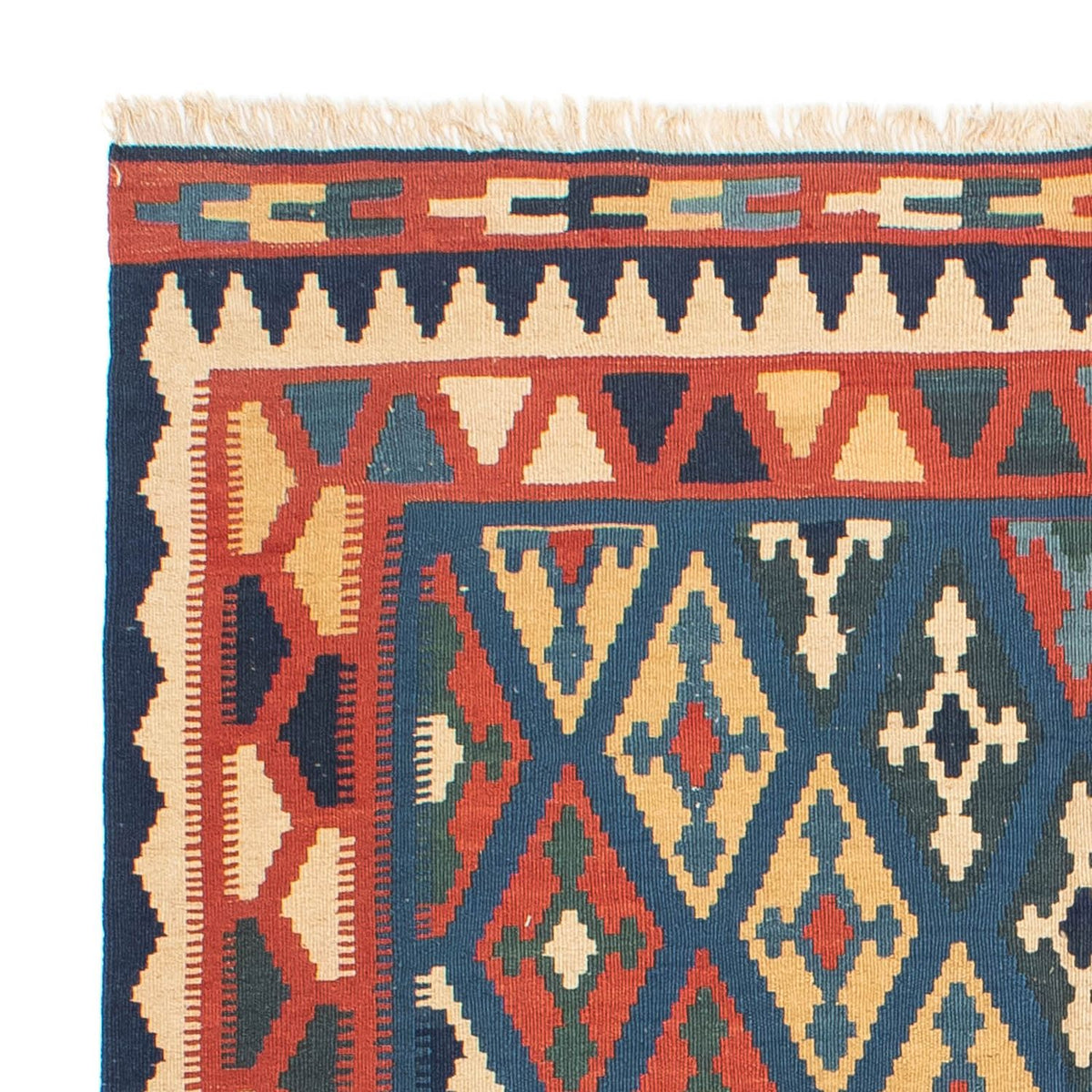 Tappeto Kelim - Orientale - 174 x 148 cm - blu