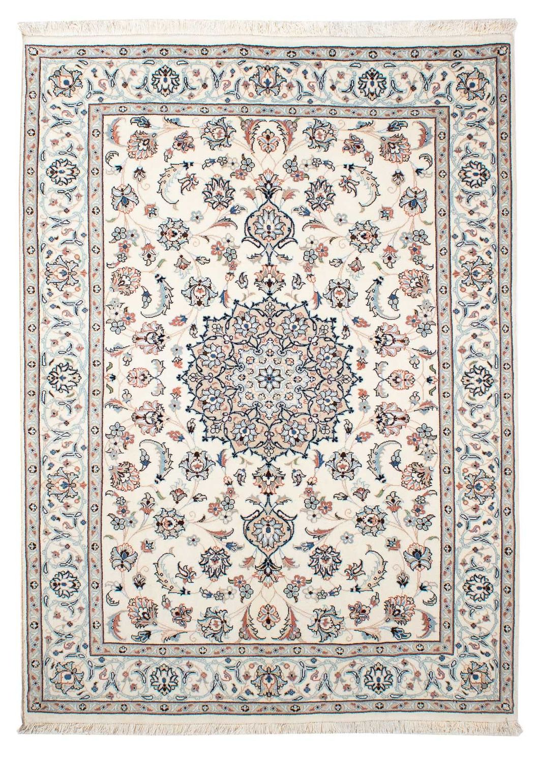 Tappeto Persero - Nain - Reale - 197 x 137 cm - beige