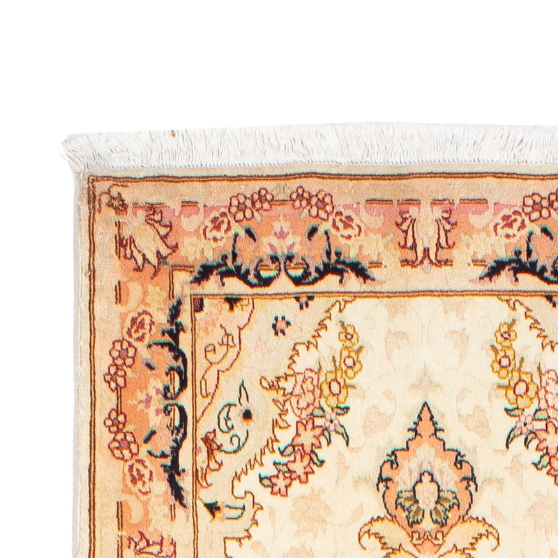 Tappeto corsia Tappeto Persero - Tabriz - Reale - 306 x 74 cm - beige