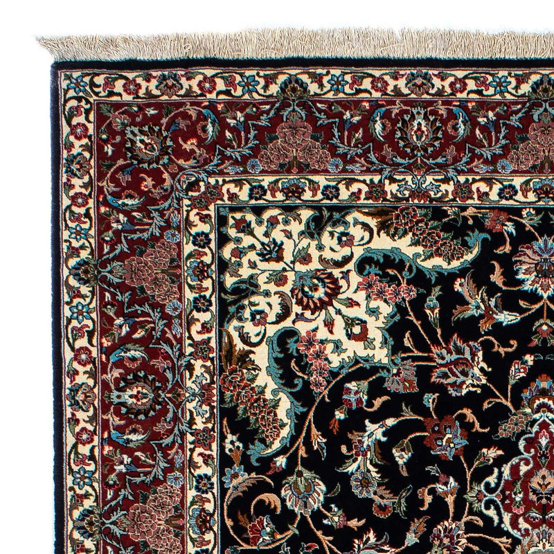 Tappeto Persero - Ghom - 213 x 141 cm - blu scuro