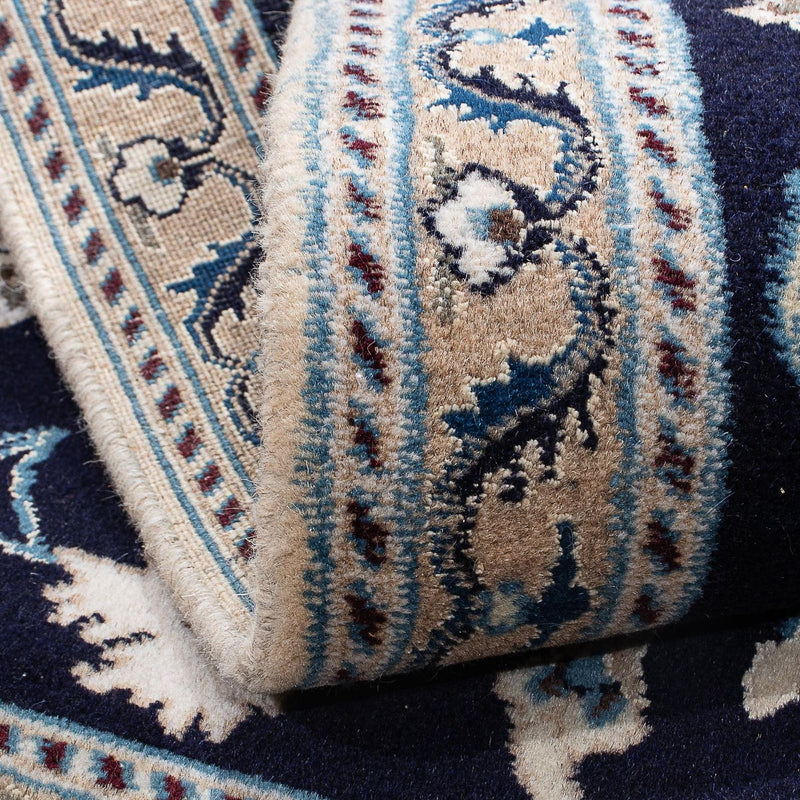 Tappeto Persero - Nain - Reale - 147 x 96 cm - blu scuro