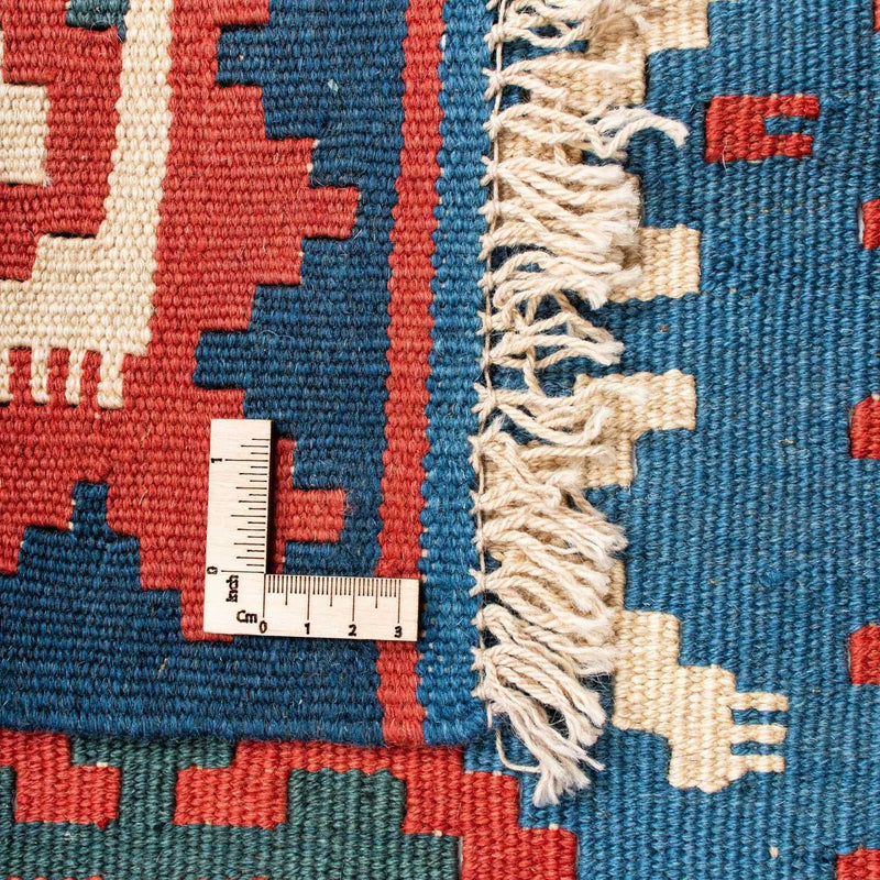 Tappeto Kelim - Orientale - 188 x 122 cm - blu