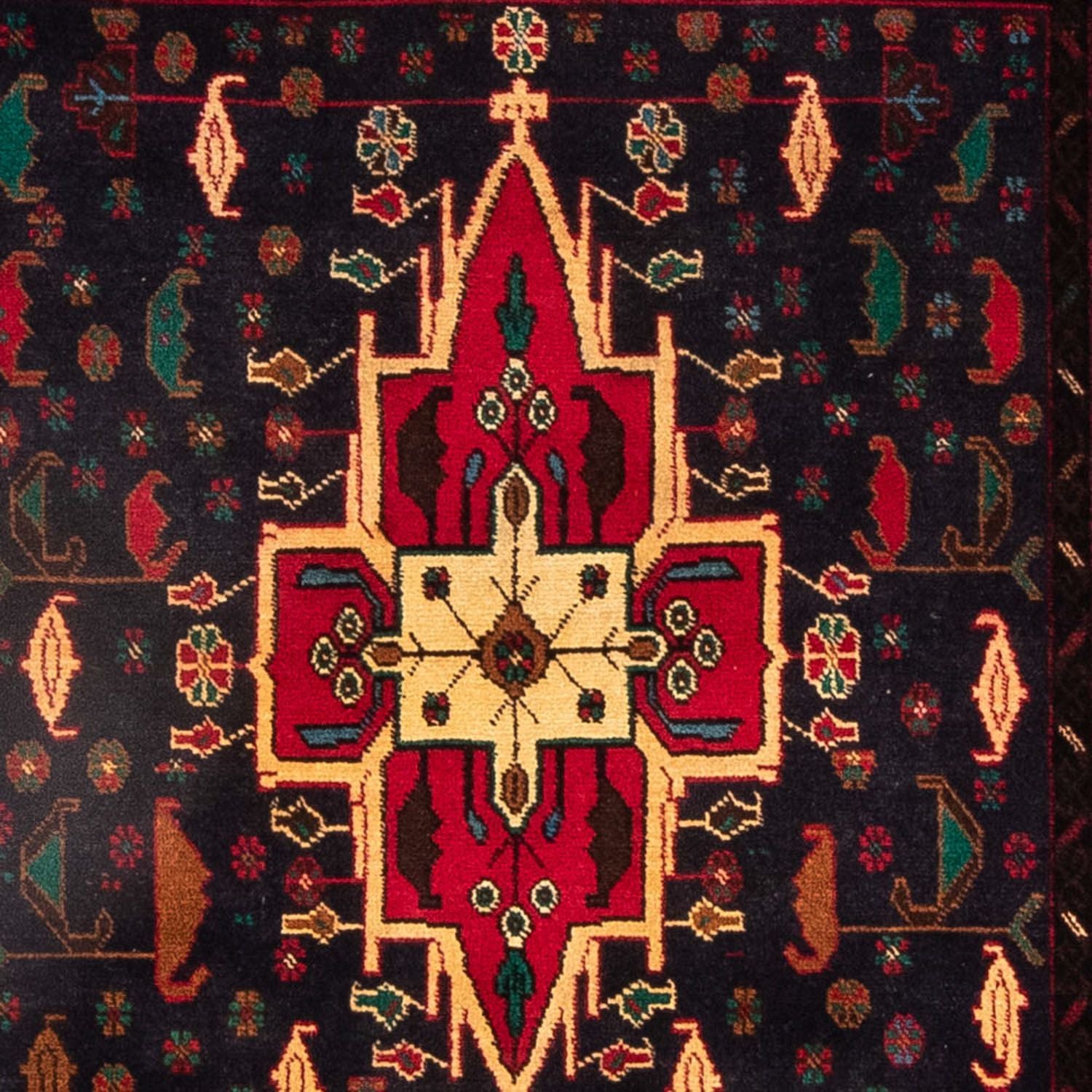 Tappeto Belutsch - 180 x 115 cm - blu scuro