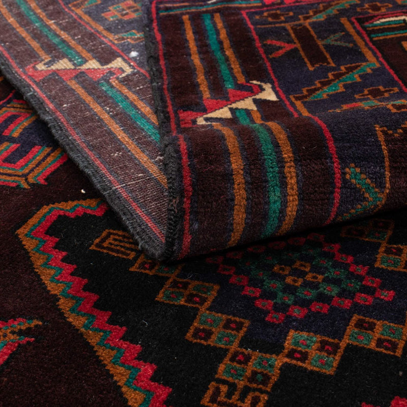 Tappeto corsia Tappeto Belutsch - 206 x 108 cm - marrone