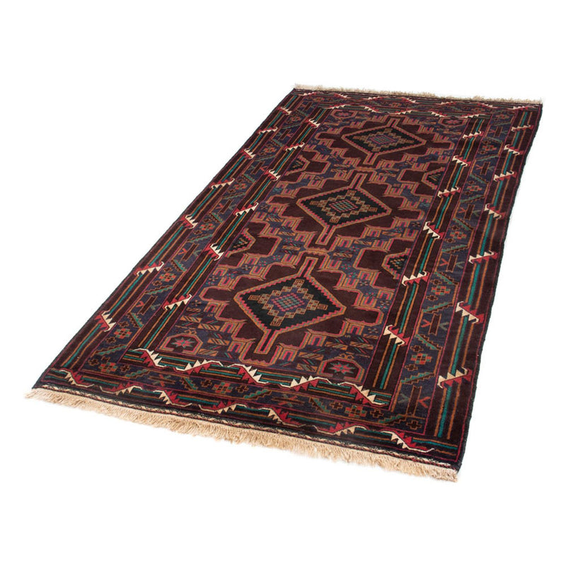 Tappeto corsia Tappeto Belutsch - 206 x 108 cm - marrone