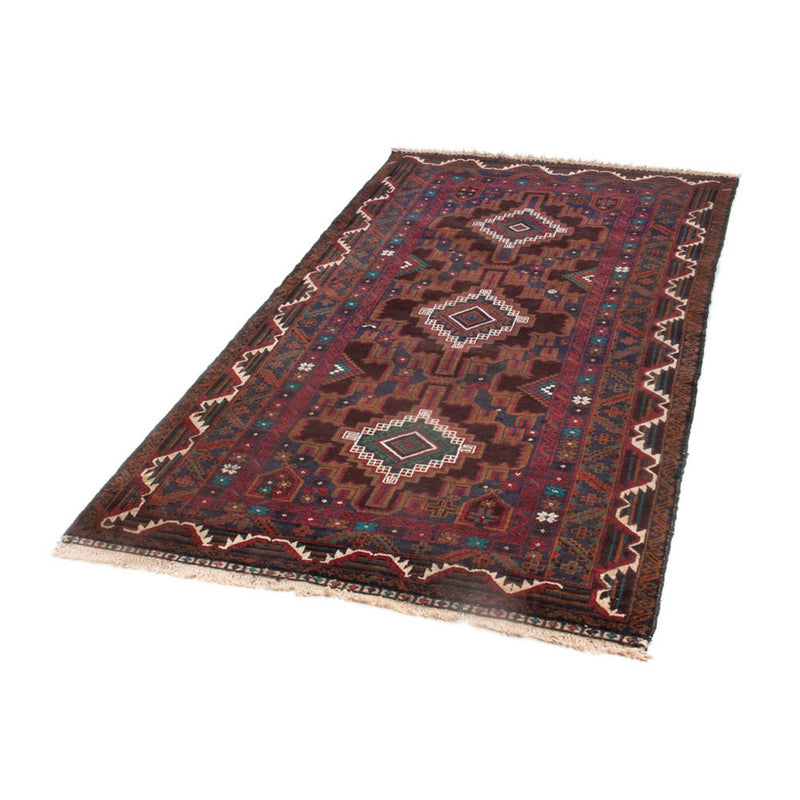 Tappeto corsia Tappeto Belutsch - 194 x 105 cm - ruggine