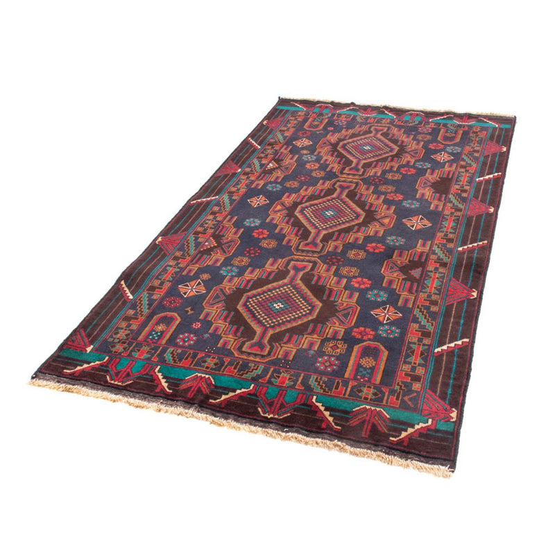 Tappeto corsia Tappeto Belutsch - 194 x 108 cm - rosso scuro
