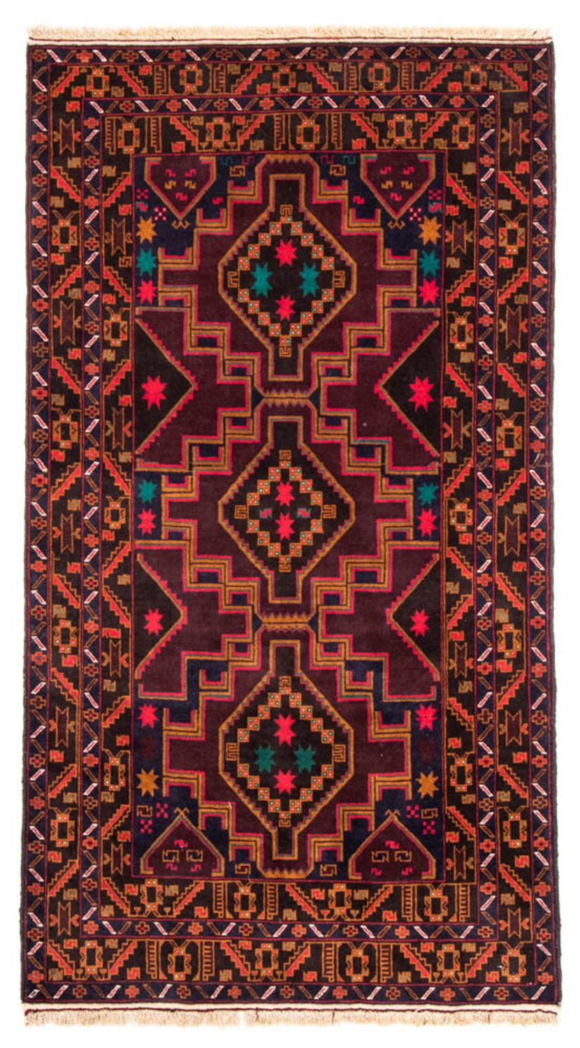 Tappeto corsia Tappeto Belutsch - 193 x 106 cm - blu scuro