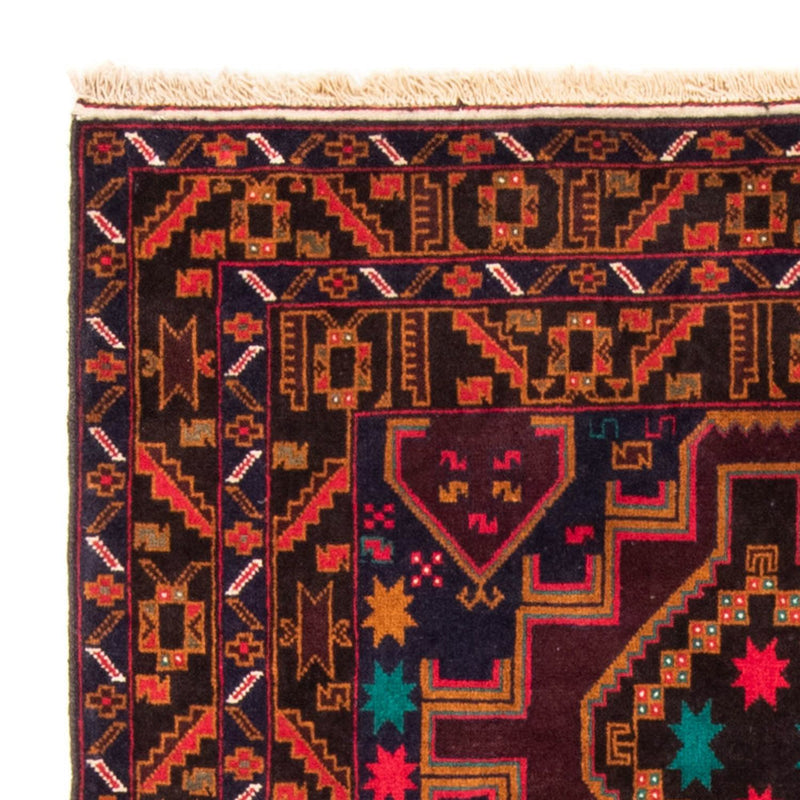 Tappeto corsia Tappeto Belutsch - 193 x 106 cm - blu scuro
