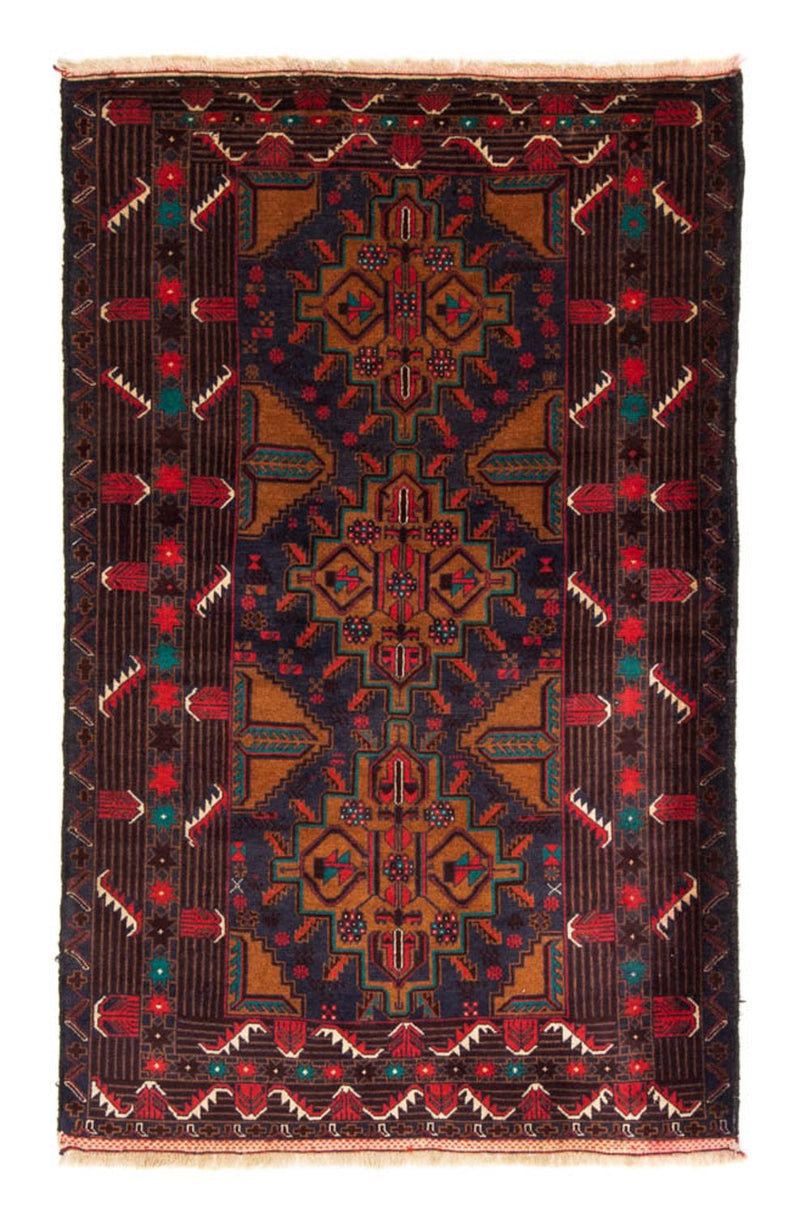 Tappeto corsia Tappeto Belutsch - 184 x 110 cm - multicolore