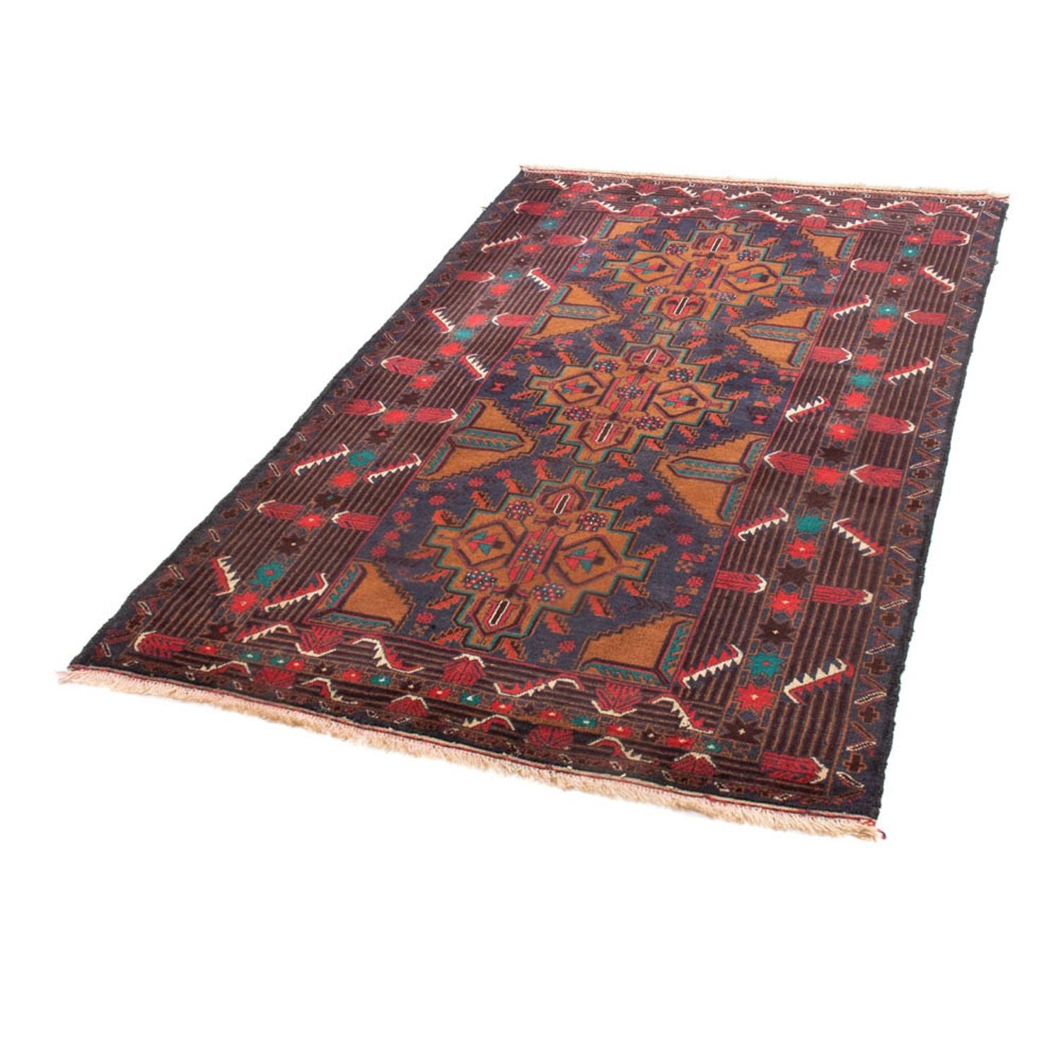 Tappeto corsia Tappeto Belutsch - 184 x 110 cm - multicolore