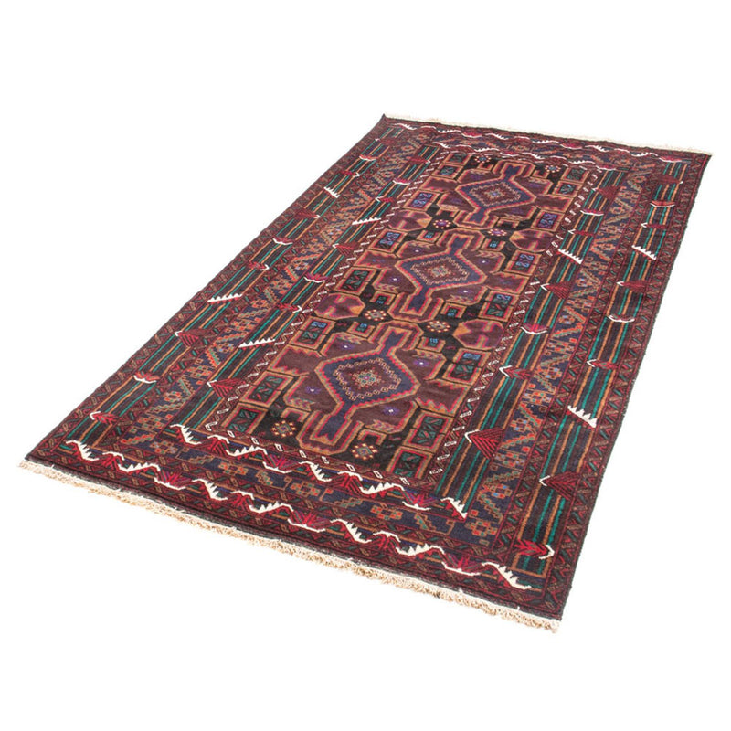 Tappeto corsia Tappeto Belutsch - 190 x 106 cm - rosso scuro