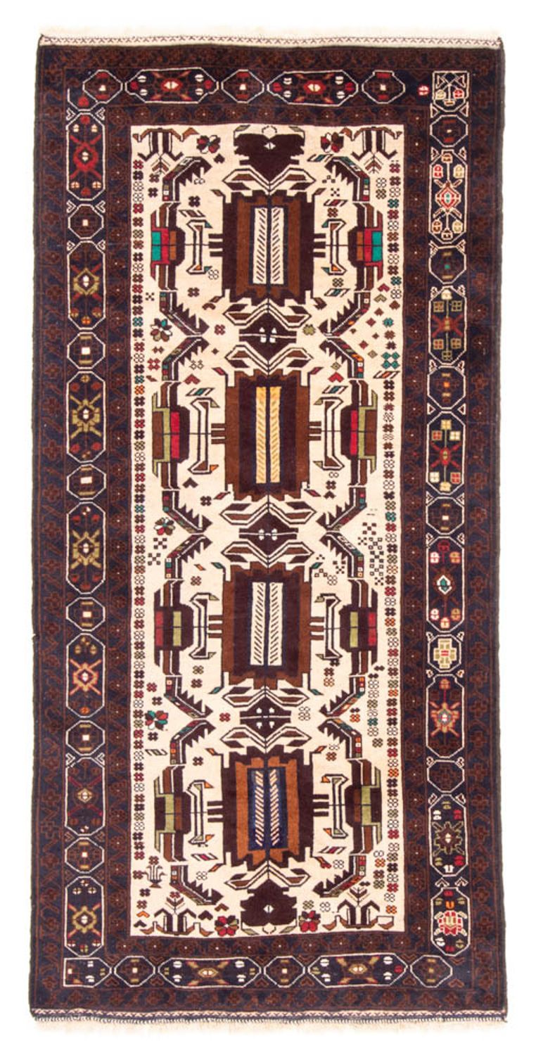 Tappeto corsia Tappeto Belutsch - 207 x 100 cm - beige