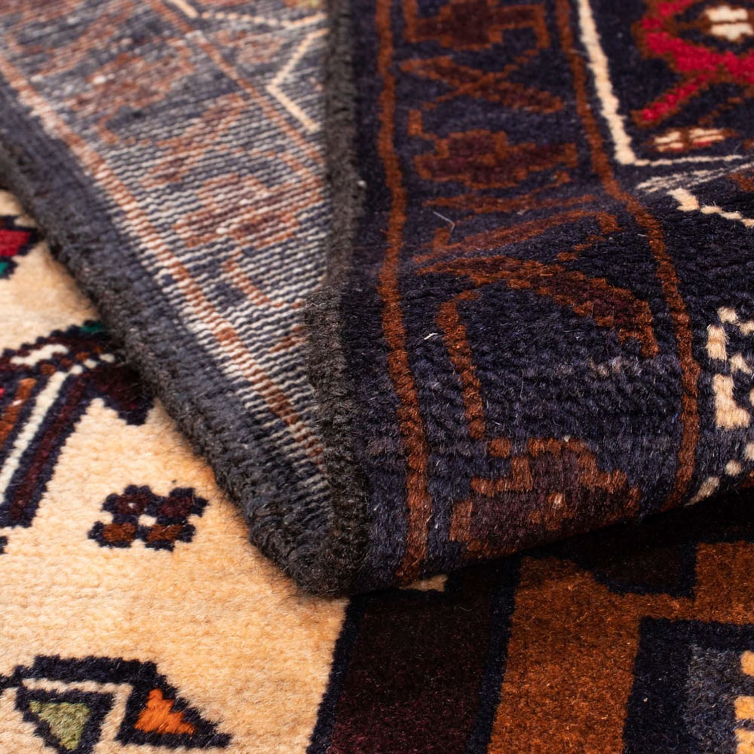 Tappeto corsia Tappeto Belutsch - 207 x 100 cm - beige