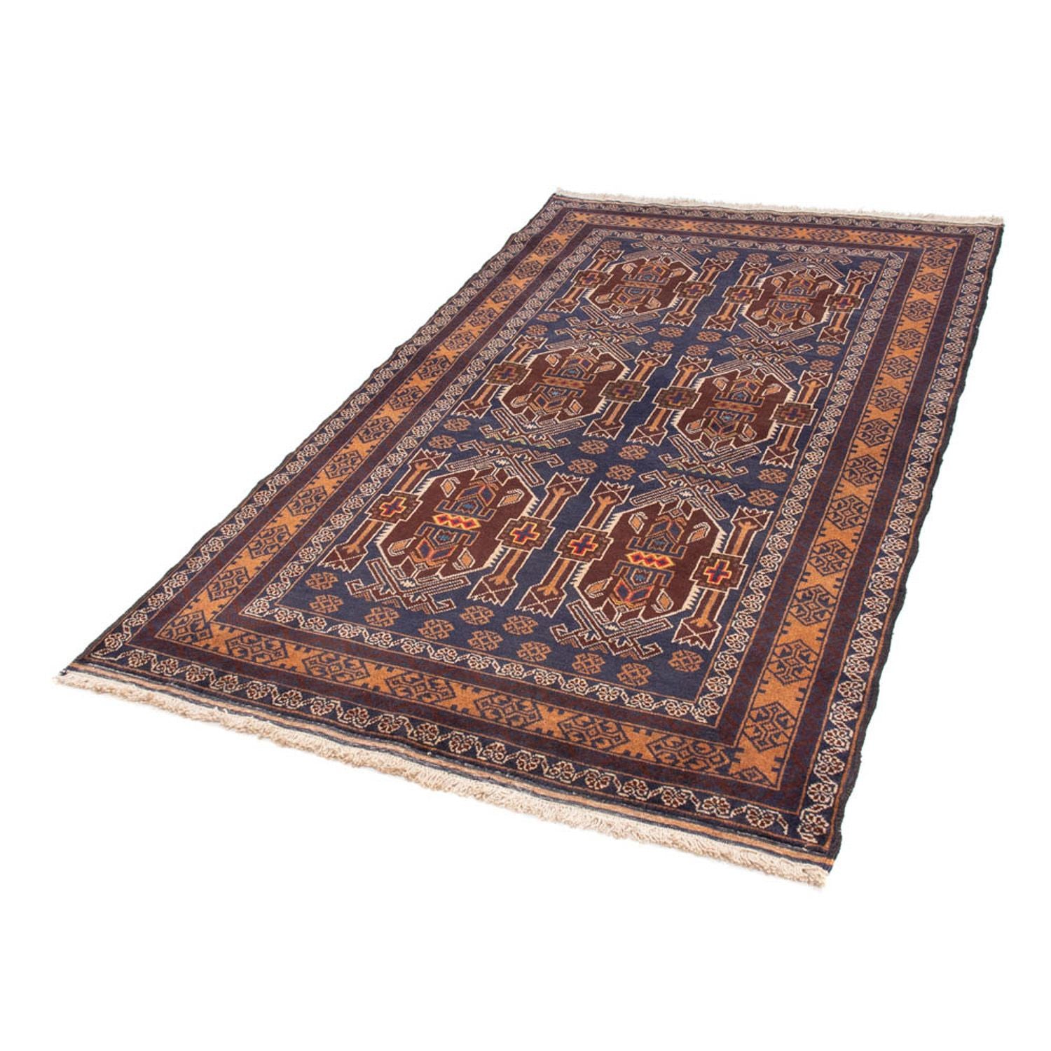 Tappeto corsia Tappeto Belutsch - 184 x 107 cm - blu scuro