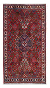 Meymeh Tappeto 106x192cm - Tappeto persiano - Passatoia / Rosso scuro / 106 x 192 cm Passatoia