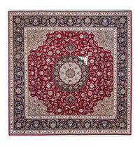 Tappeto Persero - Tabriz - Reale quadrato  - 300 x 297 cm - rosso scuro